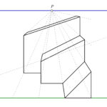 Ejercicios de perspectiva cónica frontal resueltos