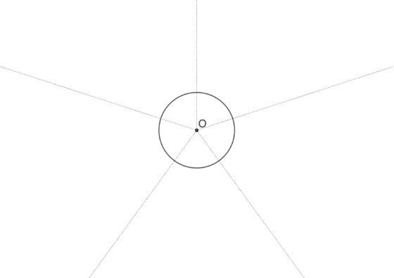 Dibujar N circunferencias tangentes entre si externas a una circunferencia