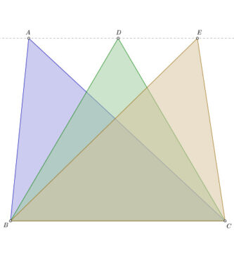 Triángulos equivalentes